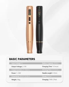 Claro Wireless Tattoo Pen Rechargeable PMU Machine for Microblading Ombre Brows