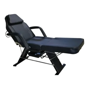Classic European Style Heavy Duty Black Tattoo Chair Spa Bed Beauty Foldable Massage Bed