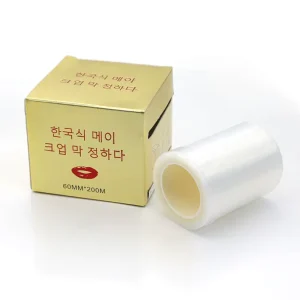 Clear Cling Disposable Eyebrow Lip Eyelash Cover Plastic Wrap Barrier Film Makeup Extension Permanent Preserve Tattoo Brow