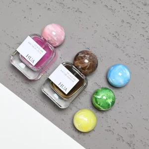 Clear Square Empty Glass Perfume Bottle Thick Wall Rectangular Style 15ml 30ml 50ml 100ml