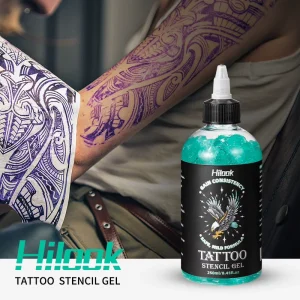 Clear Transfer Strong Hold Quick Drying Protective Long Lasting Skin Friendly Formula Tattoo Supplies 250ml Tattoo Stencil Gel