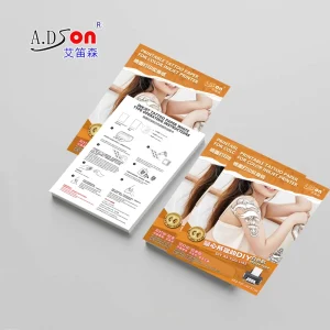 Clear Water Transfer Tattoo Stickers PET Film Personalized Custom Designs Temporary Tattoos Mirror Mode Printing DIY