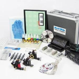 Coil Tattoo Machine Set Professional Complete Tattoo Kit