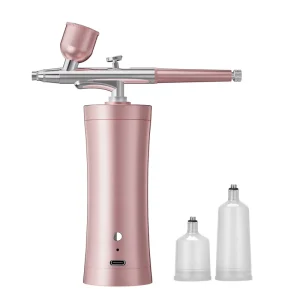 Color Fading Nail Art Compressor Spray Air Pump USB Supply Mini Body Tattoo Portable Super Stream Nail Polish Spray Guns 1200mAh