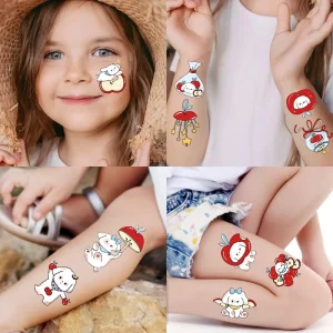 Colorful Cartoon Cute Small Pattern Temporary Tattoo Stickers Waterproof Body Decoration