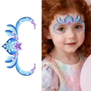 Colorful Water Transfer Temporary Tattoo Stickers Eco Friendly Paper Waterproof Tattoos for Face Body & Arms