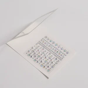 Colourful Eye Nail Stickers DIY Gemstone Crystal Diamond Stickers Female Different Shape Decoration Stage Makeup Face Stickers