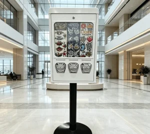 Commercial Grade Anime Card & Tattoo Sticker Vending Machine Coin Operated CE Certified
