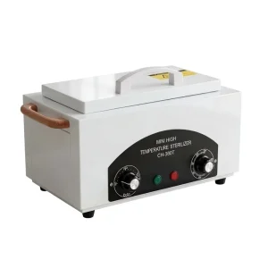Compact High Temperature Dry Heat Sterilizer Cabinet With Digital Timer for Nail Salon and Beauty Spa