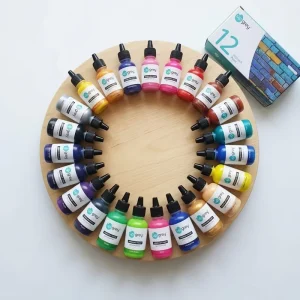 Competitive Price Ready To Spray Waterbased 30ml Acrylic Airbrush Paint Acrylic Pouring Paint Premium Kit For Airbrush
