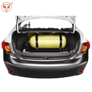 Compressed Natural Gas Steel Cylinder CNG Tank for Vehicle