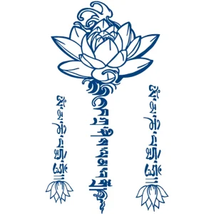 Concise Design Women Water Transfer Smart Sticker Skin Temporary Sticker Tattoo