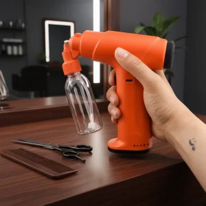 Copper Airbrush Compressor for Hair Art Vehicle Painting Model Building Portable Cordless USB Custom Barber Airbrush Kit