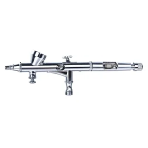 Copper Double Action Airbrush Kit with 22cc 7cc 5cc Gravity Feed Cup 0.2 0.3 0.5mm Nozzles for China Airbrush Tattoo
