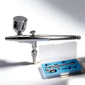 Copper Dual Action Mini Airbrush Set for Body Art & Cake Decoration Nail Art Spray Gun