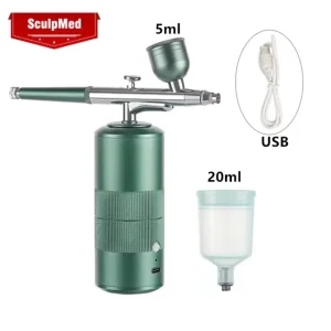 Cordless Airbrush for Cake Decorating Nails Hobby Kit Tattoo Compressor Mini Spray Airbrush