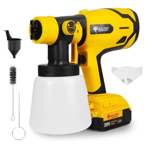 Cordless Auto Furniture Coating Airbrush Portable Paint Sprayer Electric Spray Gun for DW20V Battery Pin