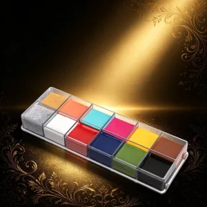 Cosmetic Body Painting Supplies Makeup Water Based Body Paint Non Toxic Washable for Face and Body Paint