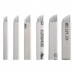 Cosmetic Permanent Makeup Eyebrow Mircroblading Needle