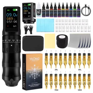 Cost Effective High Quality Kit Tattoo Set Gun Kits Supplies for Tattoo Shop and Artist