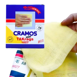 Cotton Gauze Tack Cloth 30x40cm Resin Coated Automotive Paint Prep Dust Removal Rag 10pcs Box