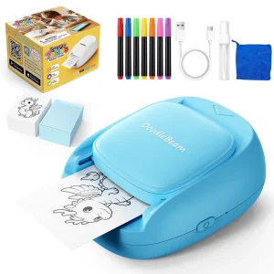 Creative Temporary Tattoo Printer for Kids Safe Non Toxic DIY Tattoo Kit with 7 Color Pens Birthday Christmas Gift Toy