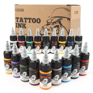 Cross-border UINK Tattoo Ink Set 18 Colors 20 ml Tattoo Pigments Tattoo Supplies TI-001