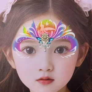 Crystal Diamond Body Painting Decoration Stickers Personalized Makeup or Fashion Accessory for Face or Forehead