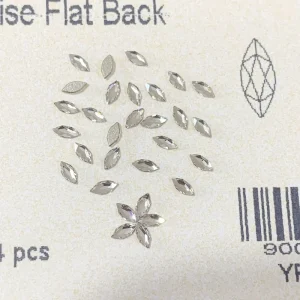 Crystal Marquise Tooth Gems Lead Free Flat Back Rhinestones Fashion Smile Teeth Jewelry