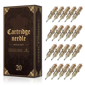 Custom 0.25 0.3 0.35mm 1RL 3RL 5RL 7RL 5RM 7RM 9RM 7RS RL RM RS M1 Professional Disposable Tattoo Cartridges Needles