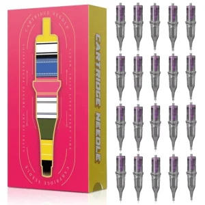Custom 20pcs 12# 0.35mm 1RL 3RL 5RL 7RL 9RL 11RL 13RL 15RL 5RM 7RM 9RM 15RM RL RM Disposable Tattoo Cartridges Needles