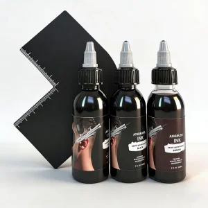 Custom Beard Dye Private Label Semi-Permanent Precision Hairlines Sharp Edges Beard Lineup Color Enhancement Airbrush