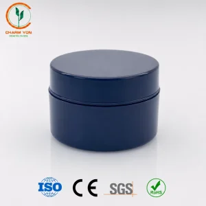 Custom Black PP Cosmetic Jar OEM ODM Manufacturer Cream Jar Screw Top Skincare Packaging