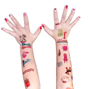 Custom Body Inkjet Printing Waterproof Tattoo Water Transfer Paper Body Decoration Tattoo Sticker A4