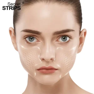 Custom Brand V Shape Collagen Hydrogel Face Lifting Peel Off Mask Vitamin C Infused Chinese Facial Mask