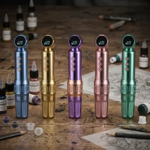 Custom Color Wireless Digital Display Permanent Makeup Pen Suitable for Universal Cartridges