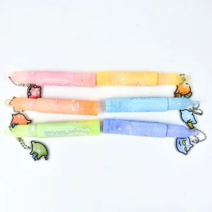Custom Cute Multicolor Highlighter Pen 6 Pastel Colors Macaron Highlighter Pen of Office Supplies