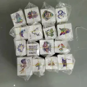 Custom Design Cartoon Temporary Tattoo Stickers Waterproof Low MOQ Fashion Body Art