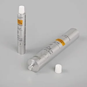 Custom Design Empty Collapsible Aluminum Tube for Eyelashes and Eyebrows