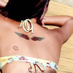 Custom Design Water Transfer Temporary Tattoo Stickers Non Toxic Skin Safe Body Tattoo Sheet for Women
