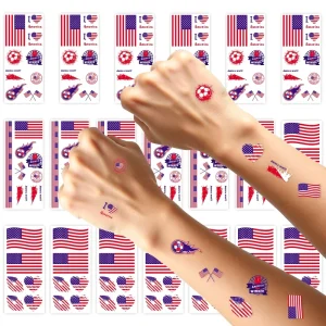 Custom Design Waterproof Temporary Tattoo Stickers Digital Printing for Promotional Activities Sports Games Transfer Paper