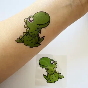 Custom Designs No Need Water Transfer Tattoo Sticker Waterless Temporary Tattoo