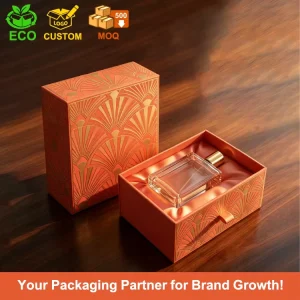 Custom Drawer Box Luxury Perfume Packaging Premium Fragrance Paper Drawer Case Custom Rigid Perfume Box With Silk Elegant Berlin