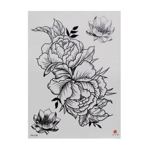 Custom Eco-Friendly Water Transfer Long Lasting Cool Designs Customizable Size & Design Temporary Tattoo Sticker for Men