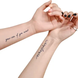 Custom Eco-friendly Herbal Juice Temporary Tattoo Stickers Waterproof Long-lasting Realistic Tattoos