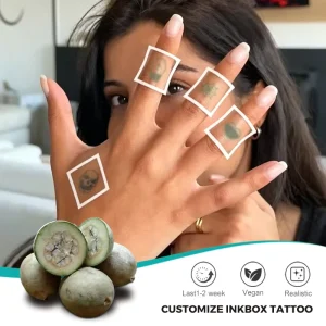 Custom Eco friendly Temporary Tattoo Sticker Stencil for Body with Flower Design Waterproof Long Lasting 10 15 Days