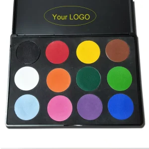 Custom Eyeshadow Palette Body Face Painting Supplies 15 Color Makeup Paint for Children