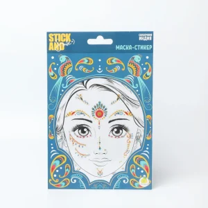 Custom Face Gem Sticker Adhesive Body Art Festival Vinyl Face Glitter Rhinestones Sticker Acrylic 6mm Star Rhinestone Stickers