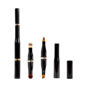 Custom Factory 4 in 1 Single Makeup Brushes Set Multifunctional Makeup Sponge Brush for Eye Lip Concealer