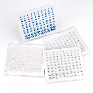 Custom Factory Gold Rhinestone Gems Face Jewels Sticker Crystal Makeup Resin Fake Temporary Sticker
